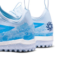 Nike Phantom 6 Low Haaland Academy Turf Voetbalschoenen (TF) Kids Lichtblauw Blauw Felblauw