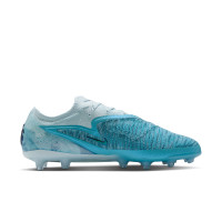 Nike Phantom 6 Low Haaland Elite Kunstgras Voetbalschoenen (AG) Lichtblauw Blauw Felblauw