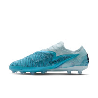 Nike Phantom 6 Low Haaland Elite Kunstgras Voetbalschoenen (AG) Lichtblauw Blauw Felblauw
