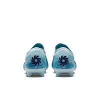 Nike Phantom 6 Low Haaland Elite Kunstgras Voetbalschoenen (AG) Lichtblauw Blauw Felblauw
