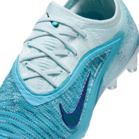 Nike Phantom 6 Low Haaland Elite Kunstgras Voetbalschoenen (AG) Lichtblauw Blauw Felblauw