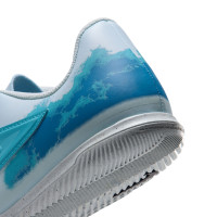 Nike Phantom 6 Low Haaland Club Zaalvoetbalschoenen (IN) Kids Lichtblauw Blauw Felblauw