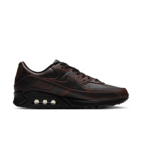 Nike Air Max 90 Premium Baskets Noir Noir Cinnamon