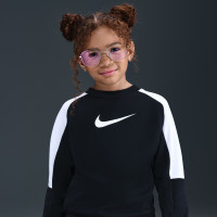 Survêtement Nike Sportswear Crew pour Enfants, noir et blanc