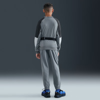 Survêtement Nike Sportswear Crew pour Enfants, gris foncé, noir, blanc