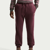 Nike Sportswear Club Fleece Trainingspak Hooded Bordeauxrood Goud