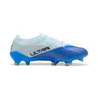 PUMA Ultra Nitro 7 Pro Gazon Naturel Chaussures de Foot (FG) Bleu Clair Bleu Lime