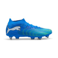 PUMA Future 9 Match Crampons Vissés Chaussures de Foot (SG) Bleu Bleu Lumineux Lime