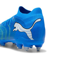 PUMA Future 9 Match Crampons Vissés Chaussures de Foot (SG) Bleu Bleu Lumineux Lime