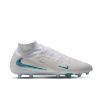 Nike Phantom 6 High Elite Kunstgras Voetbalschoenen (AG) Wit Turquoise