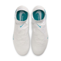 Nike Phantom 6 High Elite Kunstgras Voetbalschoenen (AG) Wit Turquoise