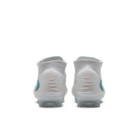 Nike Phantom 6 High Elite Kunstgras Voetbalschoenen (AG) Wit Turquoise