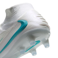 Nike Phantom 6 High Elite Kunstgras Voetbalschoenen (AG) Wit Turquoise