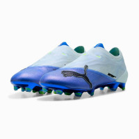 PUMA Ultra Nitro 7 Ultimate Veterloze Gras Voetbalschoenen (FG) Lichtblauw Blauw Lime