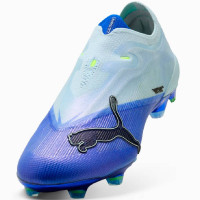 PUMA Ultra Nitro 7 Ultimate Veterloze Gras Voetbalschoenen (FG) Lichtblauw Blauw Lime