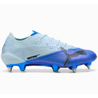PUMA Ultra Nitro 7 Ultimate Crampons Vissés Chaussures de Foot (SG) Bleu Clair Bleu Lime