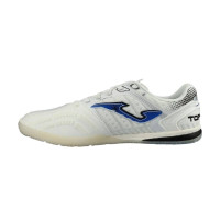 Joma Top Flex Ultralight Chaussures de Foot en Salle (IN) Blanc Noir Bleu