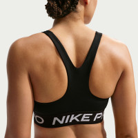 Nike Pro 365 Sportbeha Dames Zwart Wit