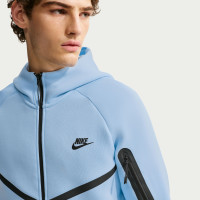 Survêtement de sport Nike Tech Fleece bleu clair noir