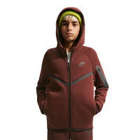 Survêtement de sport Nike Tech Fleece pour Enfants, bordeaux et noir