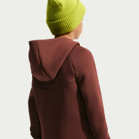 Gilet de sport Nike Tech Fleece pour Enfants, bordeaux et noir