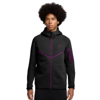 Gilet de sport Nike Tech Fleece noir violet