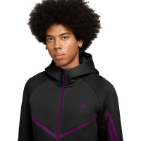 Survêtement de sport Nike Tech Fleece noir violet