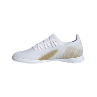 adidas X GHOSTED.3 ZAALVOETBALSCHOENEN (IN) Wit Goud Wit