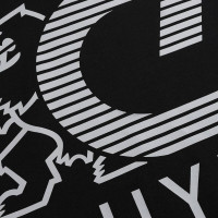 Sweat à capuche Cruyff C-lion Alpha noir argenté