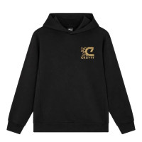 Sweat à capuche Cruyff C-lion Alpha noir doré