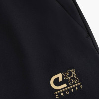 Cruyff Linea Trainingspak 1/4-Zip Kids Zwart