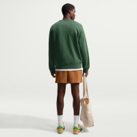 Pull Nike Crew Club vert foncé blanc