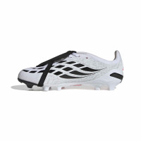 adidas Predator Elite FT Gazon Naturel Chaussures de Foot (FG) Enfants Blanc Noir Rose