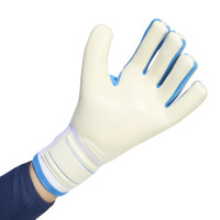 adidas Copa Pro Gants de Gardien de But Blanc Bleu Bleu Foncé