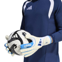 adidas Copa Pro Gants de Gardien de But Blanc Bleu Bleu Foncé