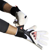 adidas Predator Pro Strap Gants de Gardien de But Blanc Noir Rose