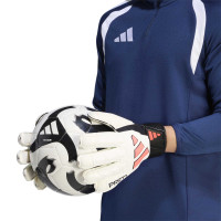 adidas Predator Match Fingersave Gants de Gardien de But Blanc Noir Rose