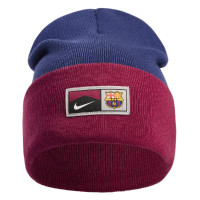 Nike FC Barcelone Peak Bonnet Beanie 2026-2027 Bleu Rouge
