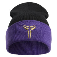 Nike FC Barcelone Peak Bonnet Beanie 2026-2027 Noir Mauve Doré
