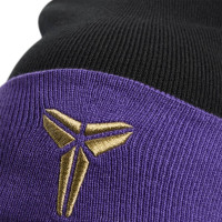Nike FC Barcelone Peak Bonnet Beanie 2026-2027 Noir Mauve Doré