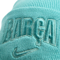 Nike FC Barcelone Peak Bonnet Beanie 2026-2027 Turquoise