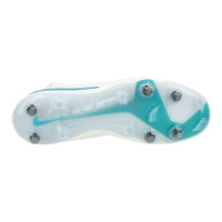 Nike Phantom 6 High Elite IJzeren-Nop Voetbalschoenen (SG) Pro Player Wit Turquoise