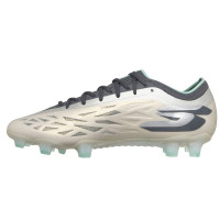 Skechers Razor 2 Elite Gras Voetbalschoenen (FG) Beige Donkergrijs Turquoise