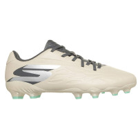 Skechers Razor 2 Low Gazon Naturel Artificiel Chaussures de Foot (MG) Enfants Beige Gris Foncé Turquoise