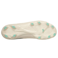 Skechers Razor 2 Academy Gras Voetbalschoenen (FG) Beige Donkergrijs Turquoise