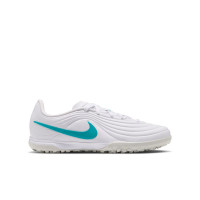 Nike Tiempo Maestro Academy Turf Voetbalschoenen (TF) Kids Wit Turquoise