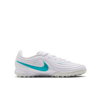 Nike Tiempo Maestro Academy Turf Voetbalschoenen (TF) Kids Wit Turquoise