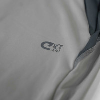 Cruyff Linea Trainingspak 1/4-Zip Kids Lichtgrijs Donkergrijs Lichtblauw