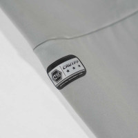 Cruyff Linea Trainingspak 1/4-Zip Kids Lichtgrijs Donkergrijs Lichtblauw