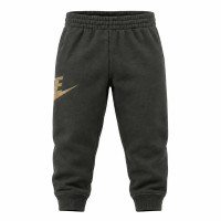 Survêtement polaire à capuche Nike Club pour tout-petits et enfants d'âge préscolaire, vert foncé, doré